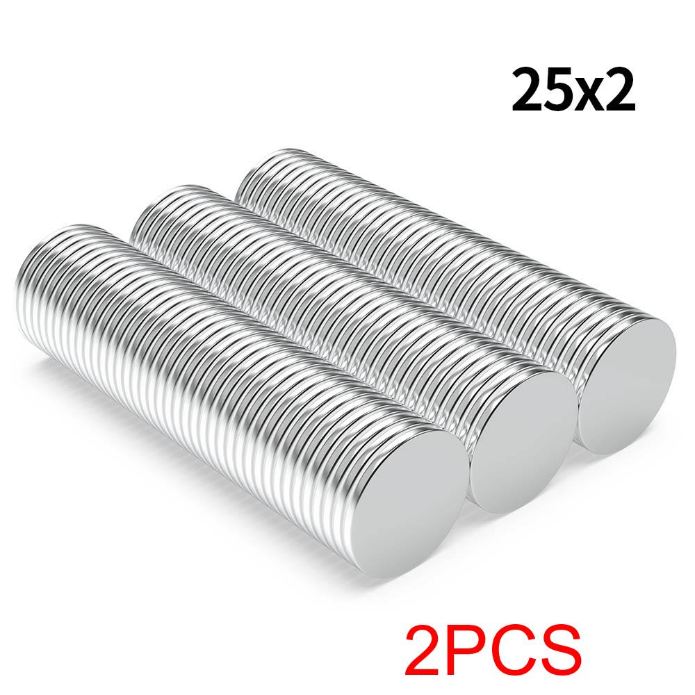 Super Strong Neodymium Magnet N35 NdfeB Permanent Magnetic imanes Round Powerful Magnets Refrigerator 20x2 20x3 20x5 25x2 25x3mm