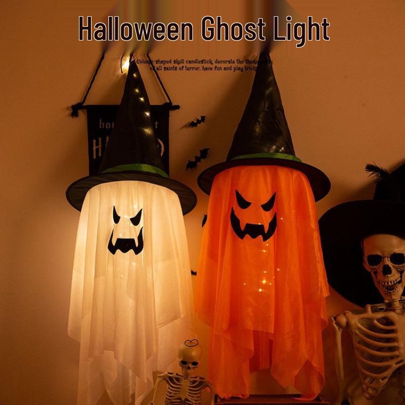 Pumpkin & Skeleton Luminous Halloween Party Decor Set