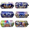 Sonic the Hedgehog Double Zipper Pencil Case - Cartoon Anime Large Capacity Stationery Bag
