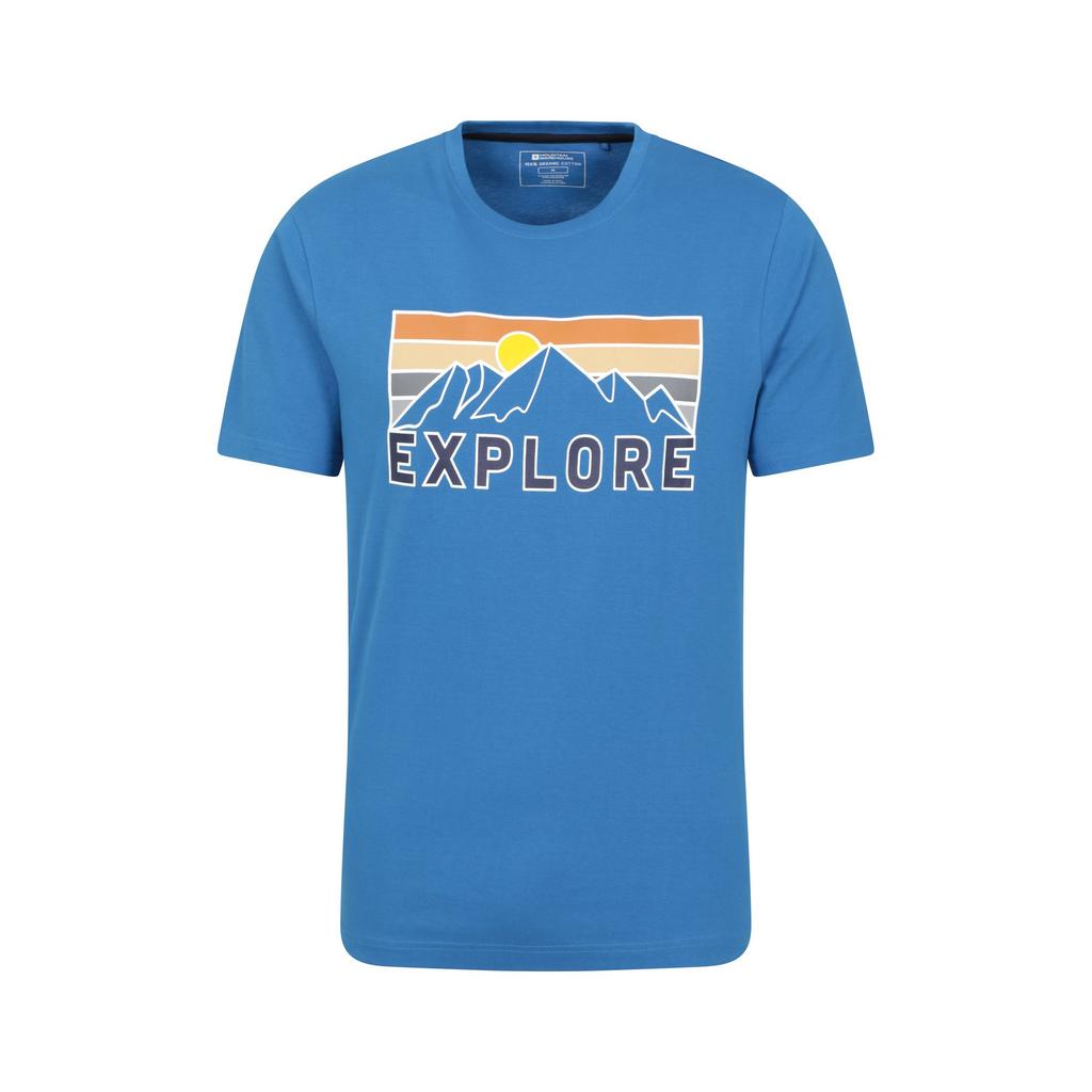 Mountain Warehouse Mens Explore Organic T-Shirt