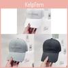 Cotton Baseball Cap With Embroidered Letter Design For Casual Streetwear And Sun Protection