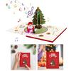 Christmas Music Greeting Card with Lights LED Light and Music Blessing Card Unique Holiday Postcard for Women Men