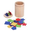 Wooden Color Sorting Toys Fine Motor Skills Educational Puzzle Toy Sensory Matching Game for 1-3 Yea