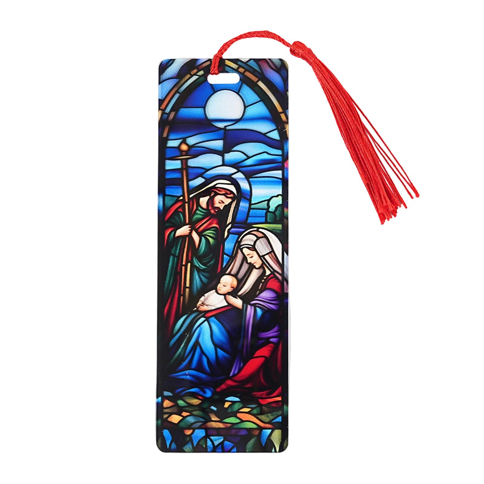 

Рождественские Креативные Красочные Полупрозрачные Закладки Могут Пропускать Свет И Преломлять Акриловые Закладки One Size