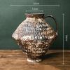 Ceramic Vase Coarse Earthenware Pot Flower Vase Flower Arrangement Accessories Ceramic Handicrafts Home Decoration Flowerpot