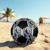 SIZE 5 Collingwood Magpies Soccer Ball Colorful All Ages Machine Stitched PVC Competition Ready Durable High-Bounce