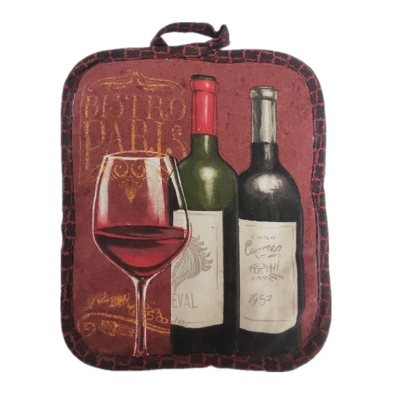 1Pc 17x22cm Rectangle Sewing Cotton Heat Resistant Pot Holder Pads Table Mat Placemat Kitchen Baking Tool