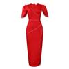 Women's  Summer New Fashion Temperament Elegant Banquet Dress Long Dress African Dress