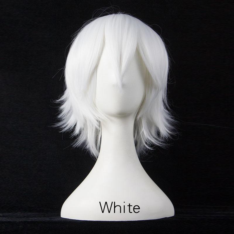 LUPU Damen Herren Cosplay Kurze Perücke Cartoon Anime Falsches Haarteil Synthetische Faserhaar