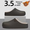 Eva Wasserdichte Baumwollpantoffeln - Winter Indoor Warm Plüsch für Damen & Herren
