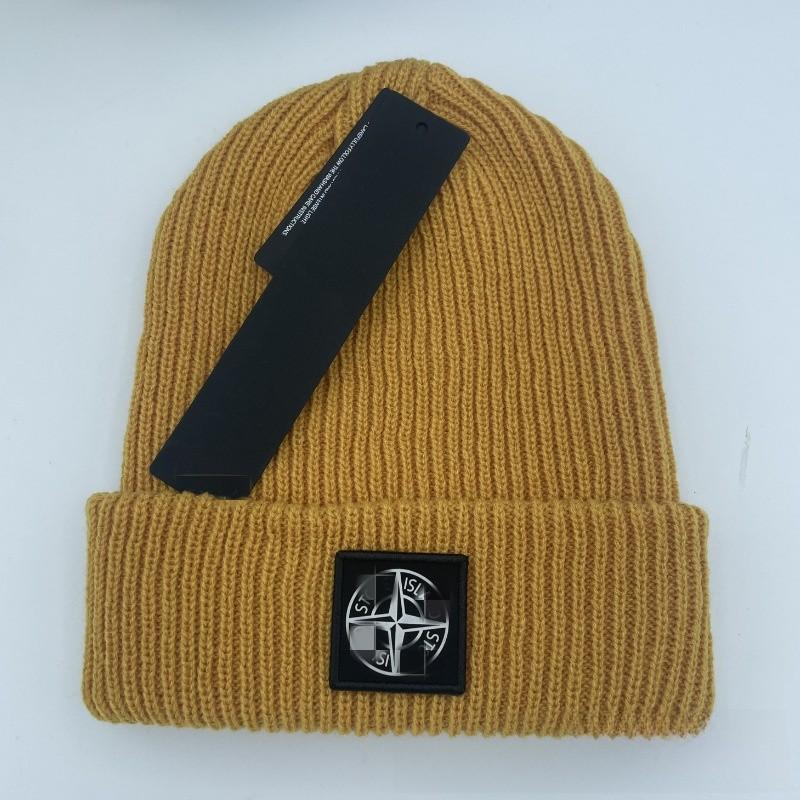 Unisex Elegant Knit Cap Breathable Fabric Winter Autumn Wear Keep Hats Warm
