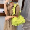 Sac à Bandoulière Unique Patchwork Floral Texturé - Mode Décontractée Femme Été 2025