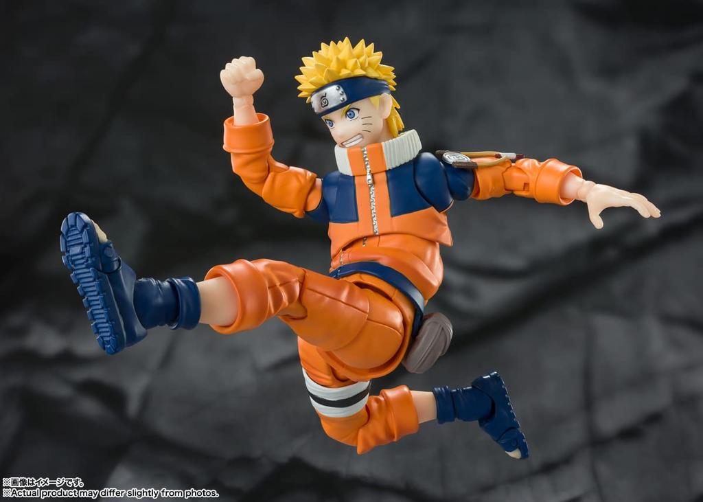 S.H.Figuarts NARUTO - Naruto Uzumaki - The Most Unexpected Ninja - Approximately 135mm ABS & PVC Painted Movable Figure BAS64181
