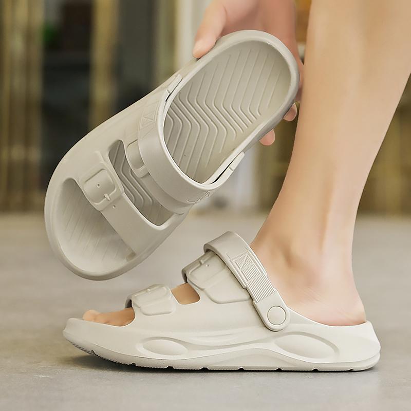 Fashion Black White EVA Sports Shoes Beach Woman Slippers Women Dormitory Casual Shoes Couple Outdoor Slippers for Men 2025 Trend
