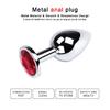 Sex Vibrator Metal Anal Toys For Women Adult Sex Products Men Butt Plug Stainles Steel Anal Plug Sex-toy Anal DildoToys 7