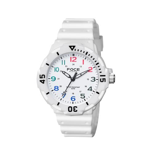 [FOCE] FOCE Player Urethane Band Watch FP1127W-WH FREE