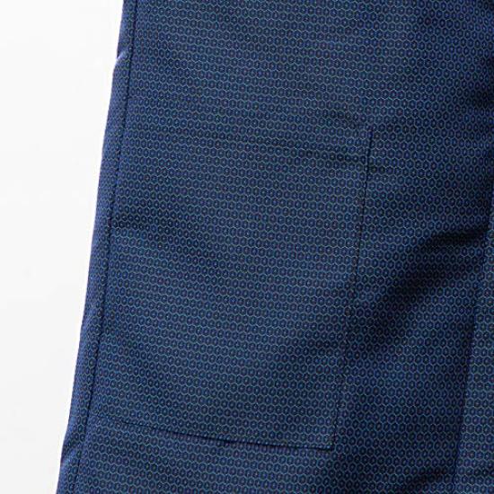 Watanosato Cotton Hanten Jacket with a Tortoiseshell Symbolizing Large Gray Men's Pattern, Longevity, (LL) Size,