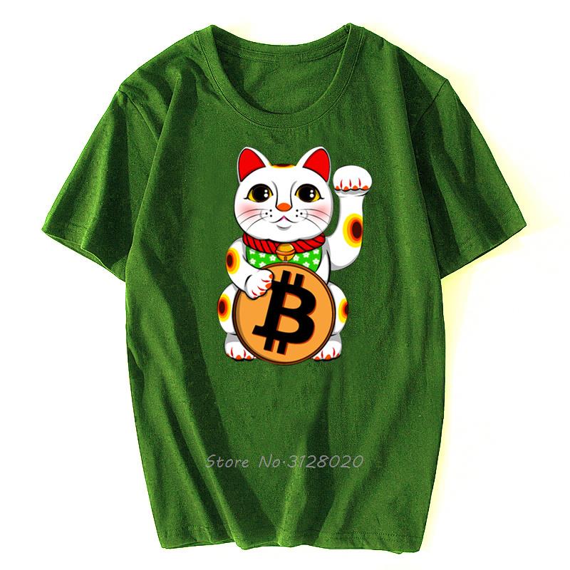 Bitcoin Shirt Cryptocurrency Crypto Miner Bitcoin BTC Crypto Design TShirt Men Bitcoin Coin T Shirt Cotton Tees Streetwear