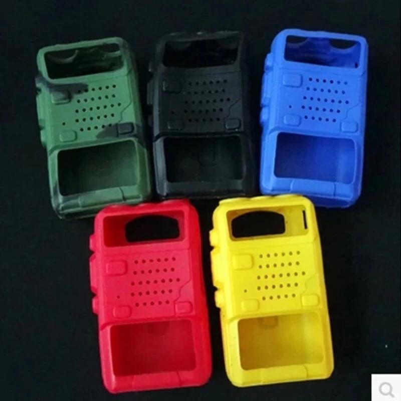 Walkie Rubber Soft Case ProtectiveCover for Radio UV-5R UV-5RA UV-5RB UV-5RC UV-5RD UV-5RE UV-5REPlus BF-F8+UV-985 TH-F8