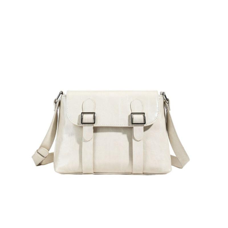 Retro simple women's messenger bag autumn and winter new large-capacity fashionable commuter shoulder bag