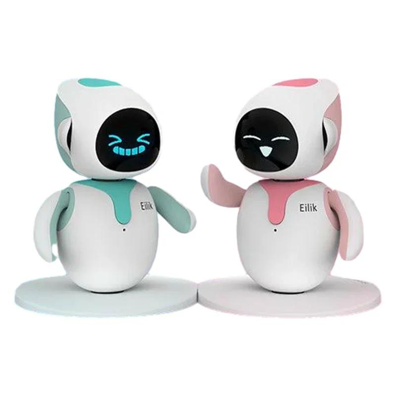 

Новий робот Eilik Емоційна взаємодія Розумний компаньйон Pet Robot Electronic Creative Study Desktop Companion Мила літня іграшка в подарунок