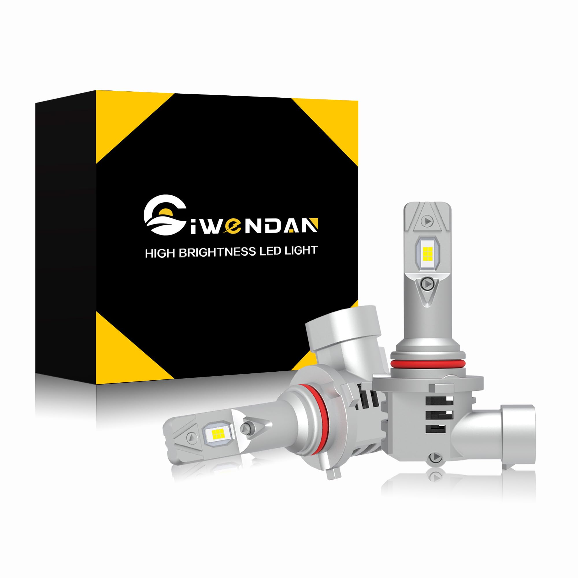 

CIWANDAN HB3/HB4 shared LED headlight, explosive light, for cars, compatible HB3/HB4 shared белый