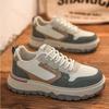 Vintage Herren Plateausneaker Frühling Herbst Neue Höhe Erhöhend Bequem Board Schuhe Outdoor Rutschfest Schnürung Freizeit Schuhe
