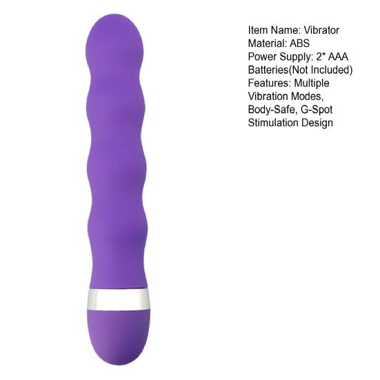 G Spot Vibrator ABS Adult Massager with Adjustable Speed & Multi-Frequency Vibration Metal Ring Vibrator Waterproof Quiet Discreet Pleasure Tool