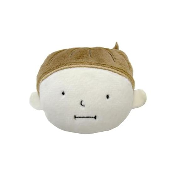 Morisaka Global Pee Leaked A Little Plush Toy Face Badge 7 x 2 x 6 cm Shinsuke Yoshitake Picture Book Character Miscellaneous Goods Plush Cute