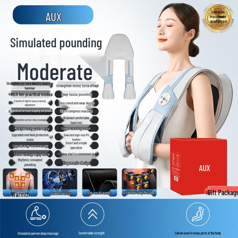 AUX Neck and Shoulder Massager Shawl