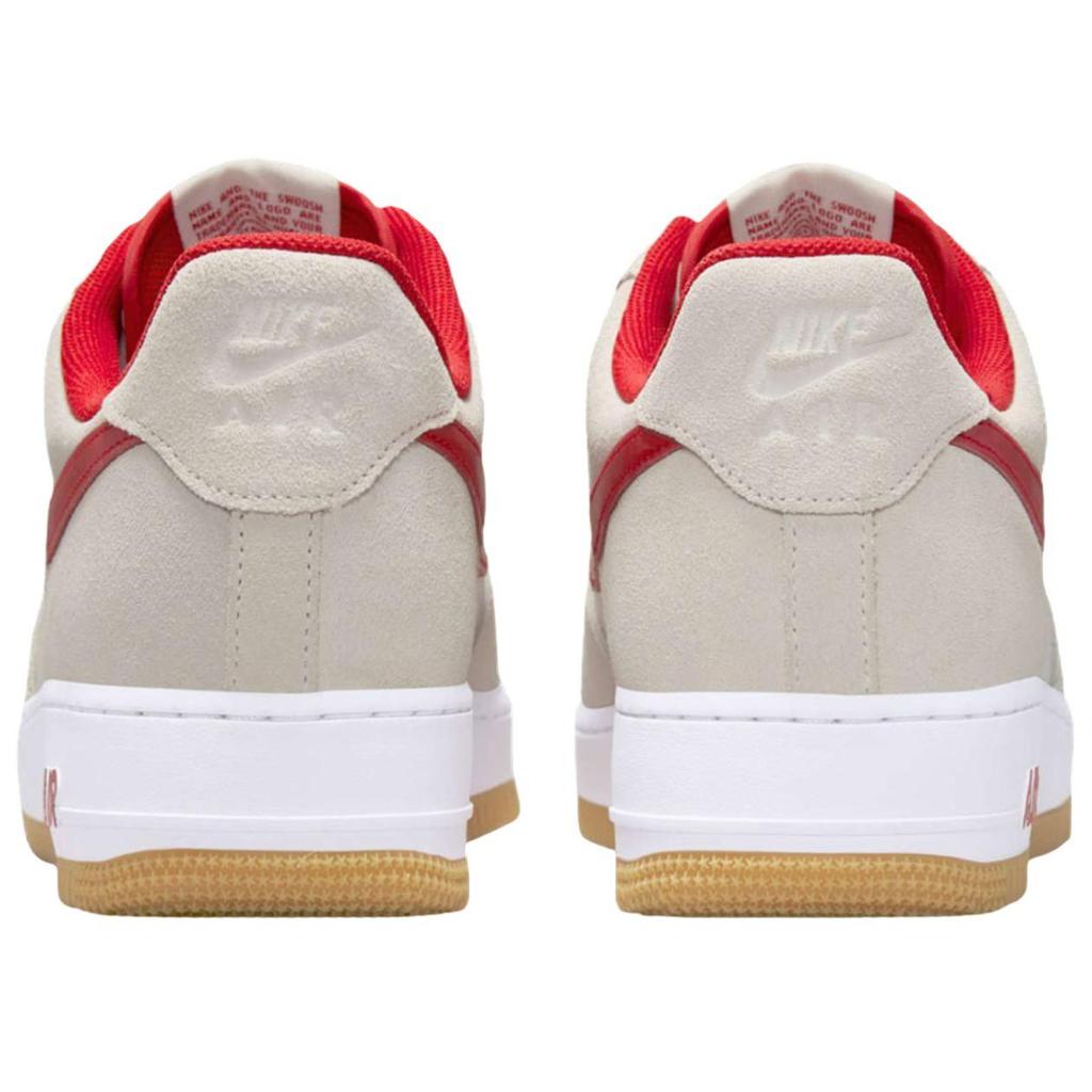 Nike Air Force 1 '07 LV8 Summit White Varsity Red Men's Sneakers IB6388-101