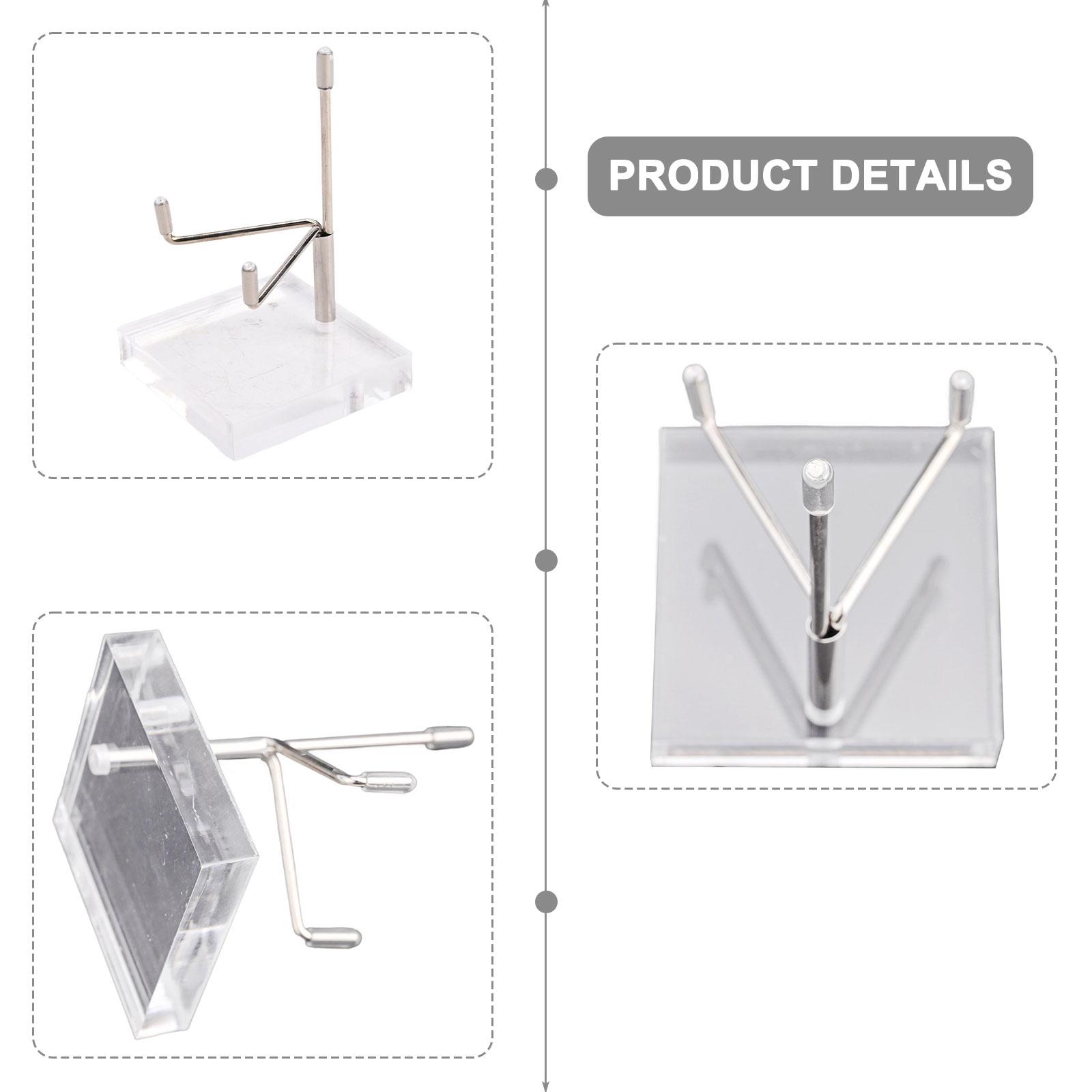 

Adjustable Easel Shelf Adjustable Metal Display Stand For Enhancing Visual Appeal Clear Acrylic Base High-quality Materials