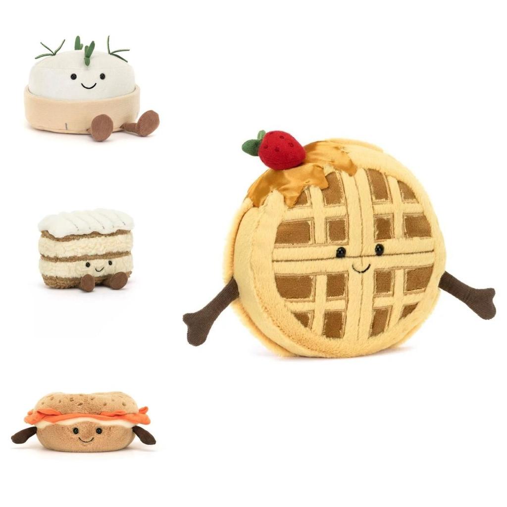 Cheese Strawberry Lemon Tart Plush Toy For Kids And Collectors