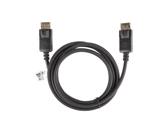 Kabel DisplayPort Lanberg M/M 1,8m 4K v1.2 czarny