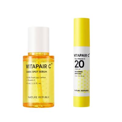 Ampolla blanqueadora con vitamina C pura VitapairC 20 y suero para imperfecciones VitapairC