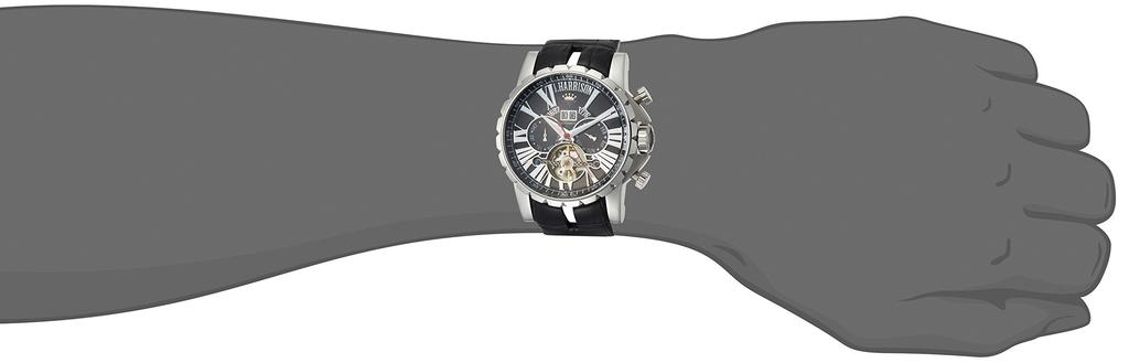 Jae Harrison JH-033SB Men's Watch, Black, Officially Imported