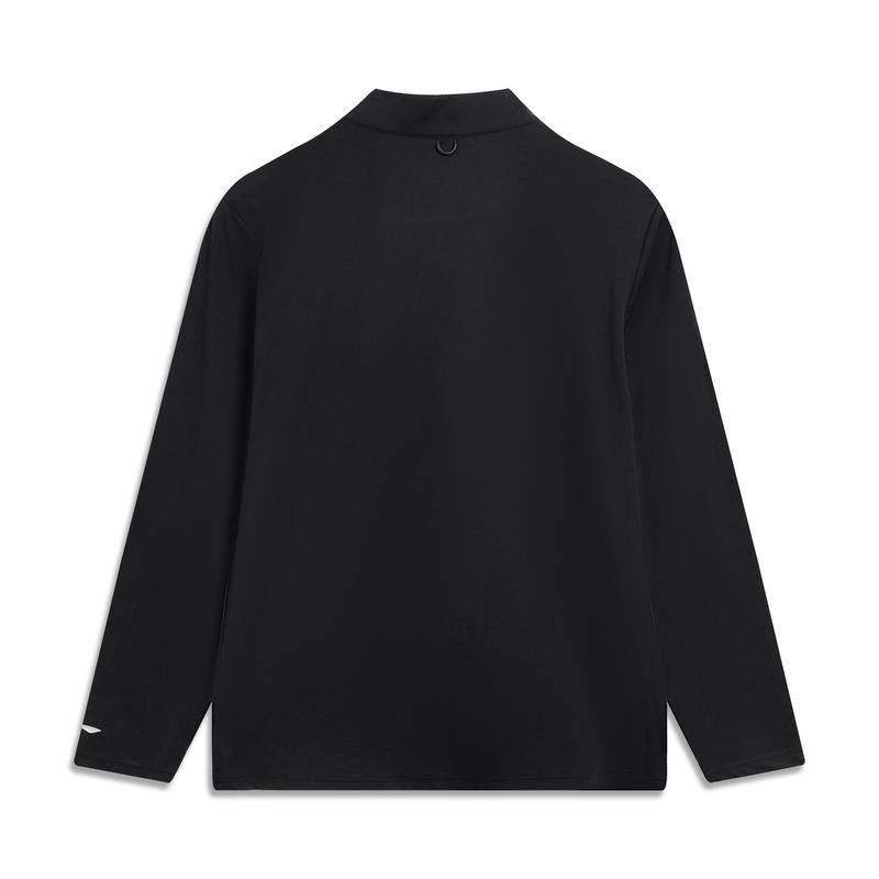 Li Ning CF Outdoor Series Half-Zip Comfortable Soft Long Sleeve T-Shirt Men Tops ATLV211-1