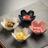 Retro Ceramic Dipping Dish Exquisite Mini Hot Pot Dipping Sauce Dish Decorative Cute Vinegar Dish