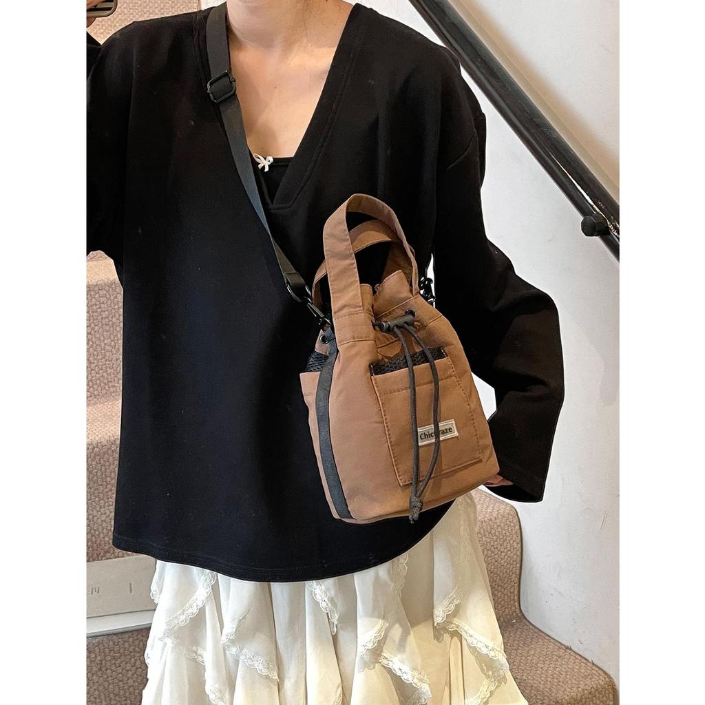2026 new casual niche design crossbody bag spring trend fashi persality crossbody bag outdoor bucket bag