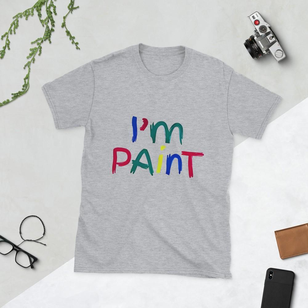 Ich Herz Liebe Zum Finger Malen Ich Malen Süßes Paar Valentinstag T-Shirt