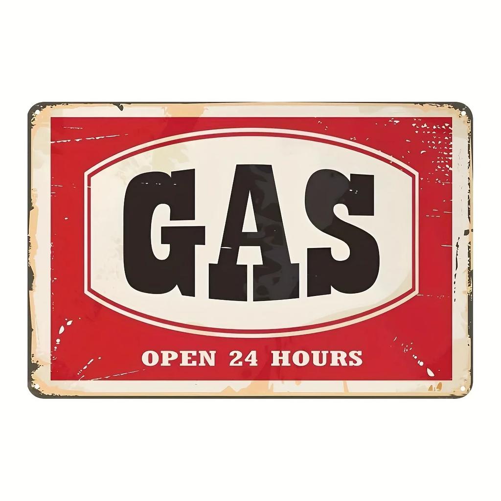 Car Gas Oil Sign Vintage Lubricant Metal Billboard Wall Plate Poster Decor Garage Auto Repair Shop Tin Sign Decorative Plaque