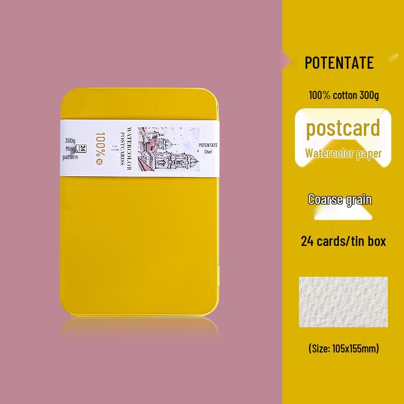 300g Fine Grain Watercolor Paper for Art Students - Thickened for Sketching & Children's Practice