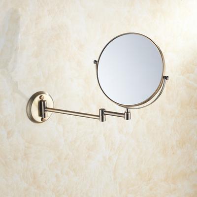 Free Shipping BAKALA Fashionable Brass Bathroom Accessories Beauty Mirror BR-6739