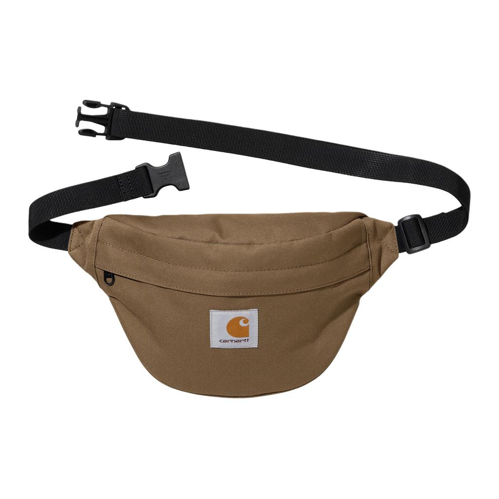 New Carhartt WIP Jake Recycled Polyester Canvas With Polyurethane Canvas Bag Fanny Pack Regular Women's Brown I031476-1ZD-XX