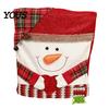 Festive Table Decor for Christmas Dining Chair Cover, Washable Seat Protector, Santa Snowman Covers Deer Slipcover Home Holiday Party Decorations