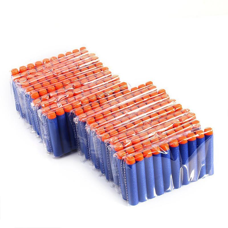 100/50pcs 7.2cm Refill Darts Bullets for Nerf N-Strike Elite Series Blasters Children Toy Gun Soft Bullet Foam Guns Acssories