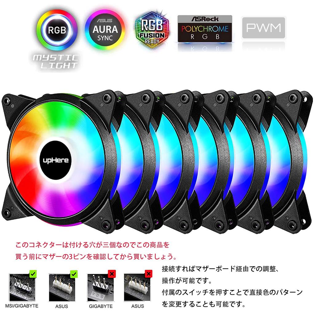 Ventilator de Răcire Novonest 120mm LED Control PWM pentru PC 5V 3PIN Adresabil Silențios 25mm Computer Set de 6 Ventilatoare, Carcase, ARGB, Tip, Gros, Ventilator, [T7SYC7-6]