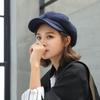 Solid Color British Berets Thick Painter Caps Elegant Artist Hat  Travel