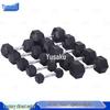 Yushu Rubber Coated Hex Dumbbell