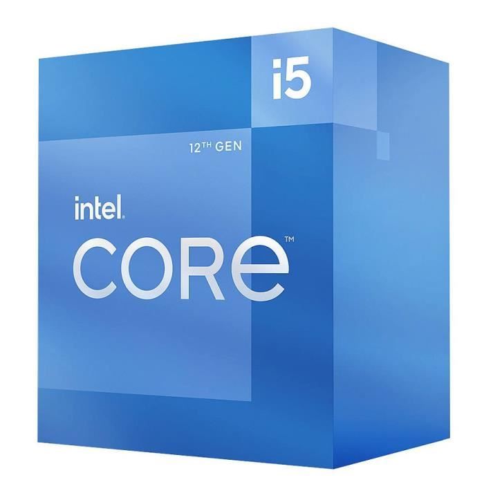 Processeur - INTEL - Core i5-12400 - 18M Cache, jusqu'à 4.40 GHz (BX8071512400)